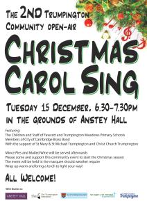Community carol sing poster 2015